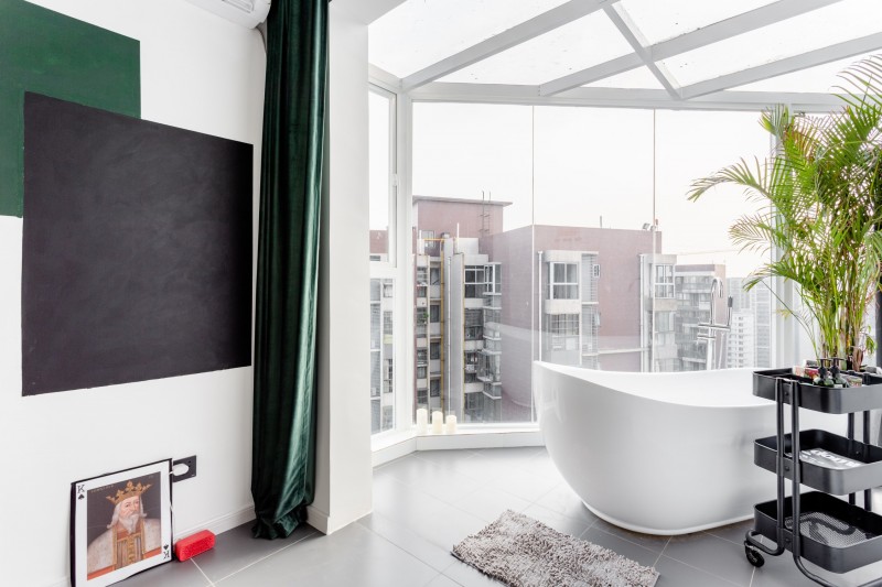 Сочетание элегантной мебели с манхэттенским курортным стилем