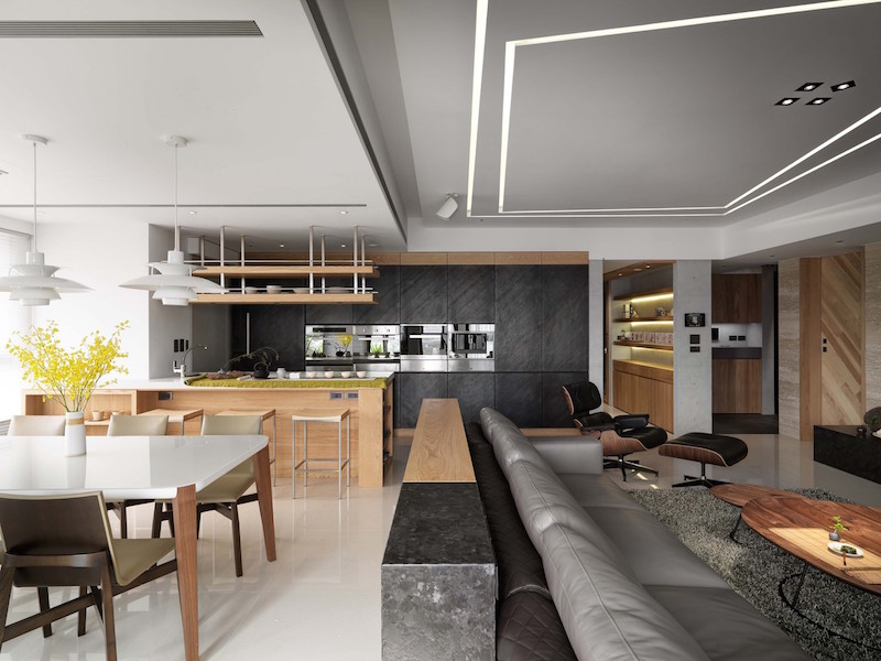 Стильная квартира с живописным видом на город