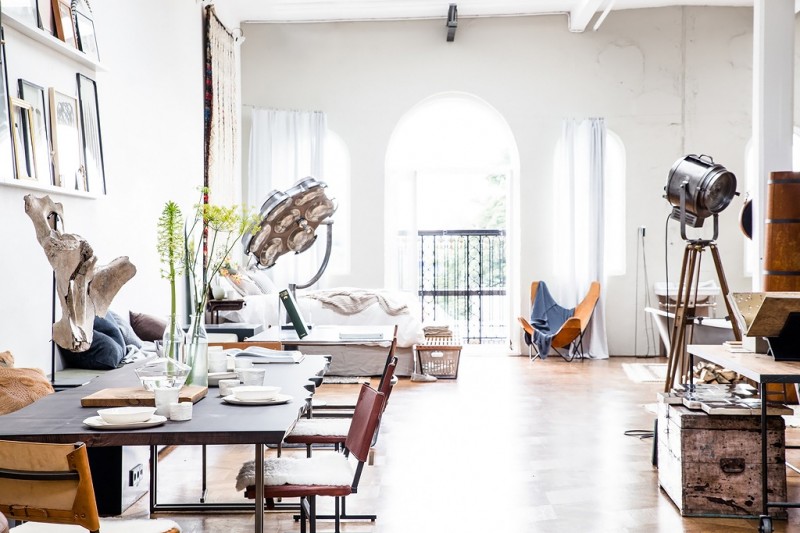 Апартаменты на 5-ом этаже концертного зала Cristofori в Амстердаме