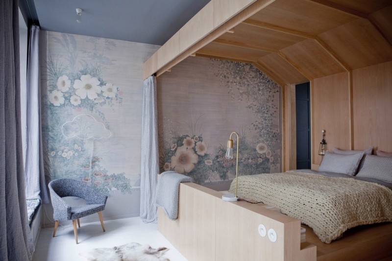 Дизайн парижской квартиры в пастельных тонах Дизайн парижской квартиры в пастельных тонах