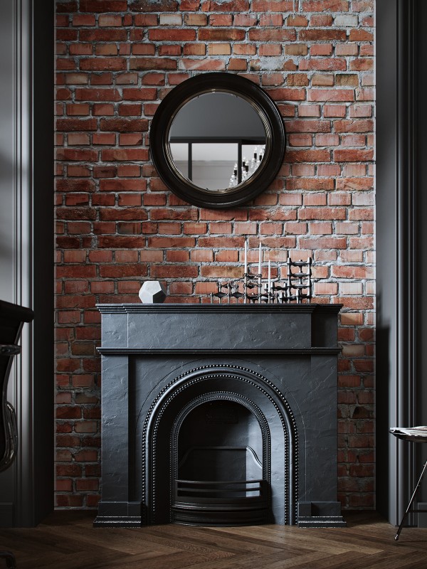 Элегантный интерьер трехкомнатной квартиры