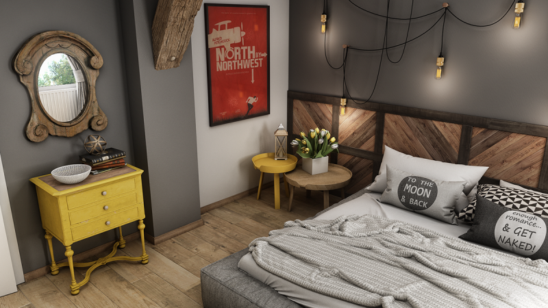 Интерьер спальни