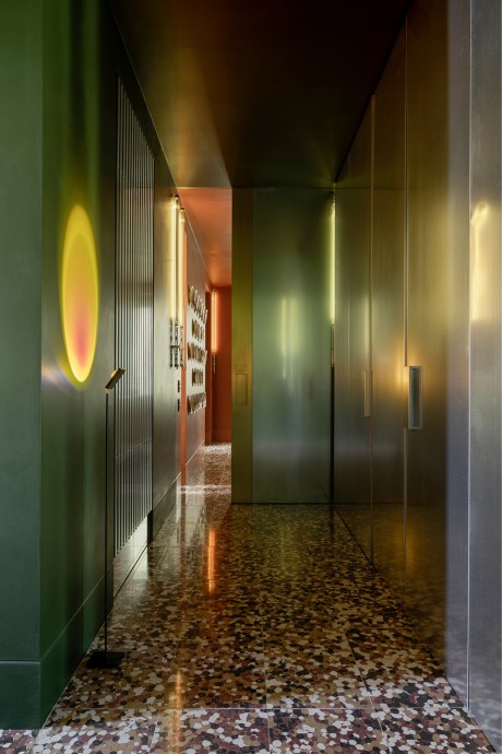 Квартира дизайнера Лучано Джорджи в Милане