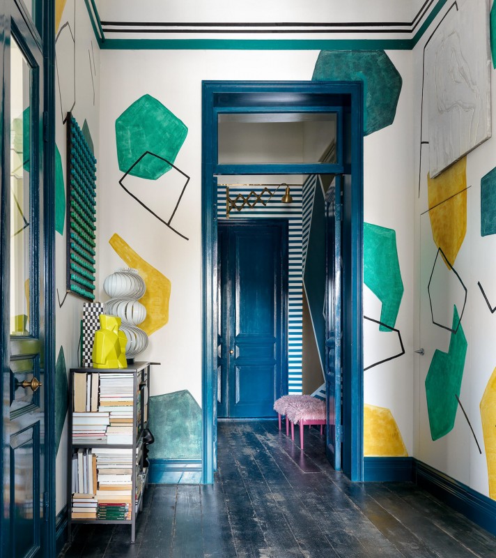 Квартира с очень смелым дизайном