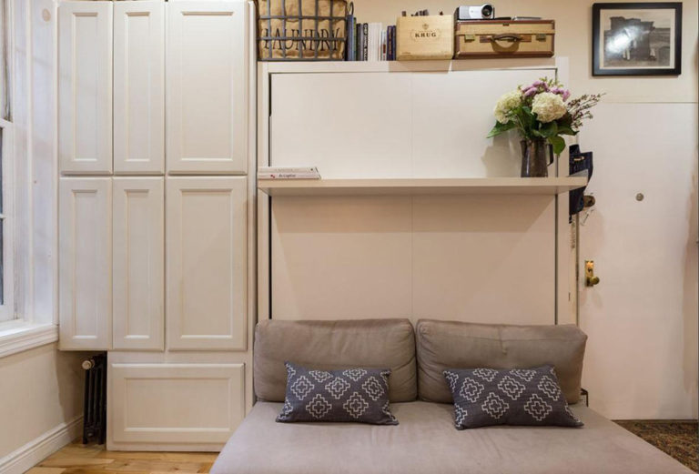 Нью-йоркская квартира площадью 22 кв.м.