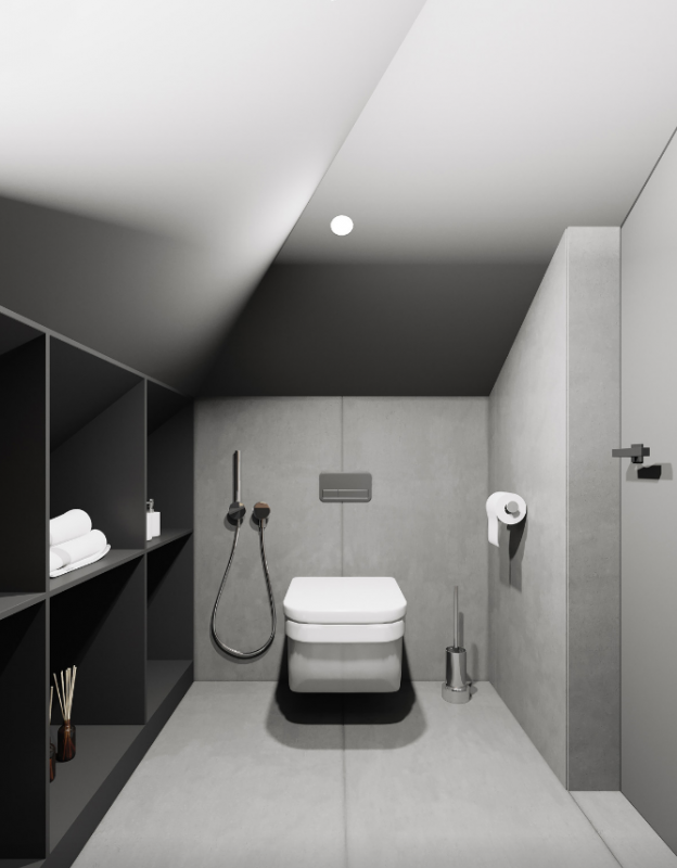 Умеренно аскетичное пространство для молодой семьи с двумя детьми Умеренно аскетичное пространство для молодой семьи с двумя детьми