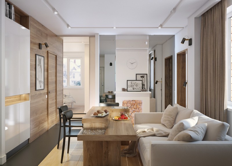 Дерево в дизайне интерьера квартиры Дерево в дизайне интерьера квартиры