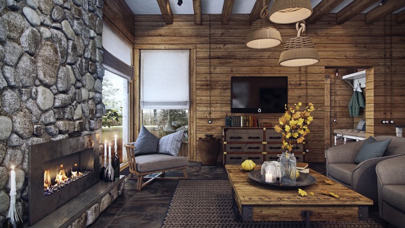 Дизайн загородного дома