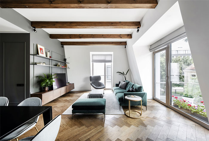 Элегантная атмосфера квартиры в Вильнюсе Элегантная атмосфера квартиры в Вильнюсе