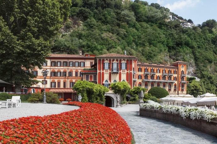 Итальянский курорт Villa d'Este на озере Комо
