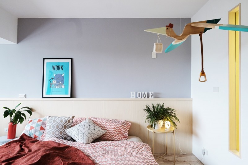 Красочная квартира на Тайване