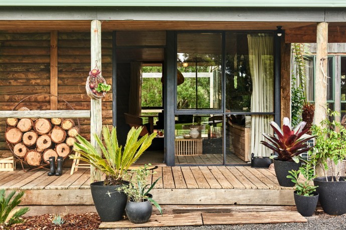 Уединённый бревенчатый дом в Виктории, Австралия