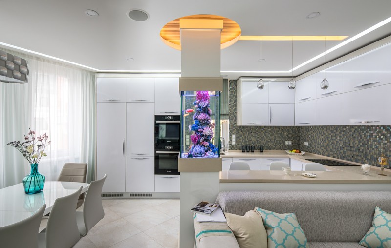 Уютная квартира, оформленная в нежных тонах