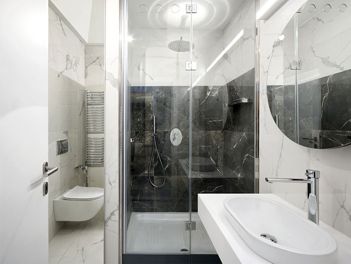 Открытая планировка просторной квартиры в Белграде