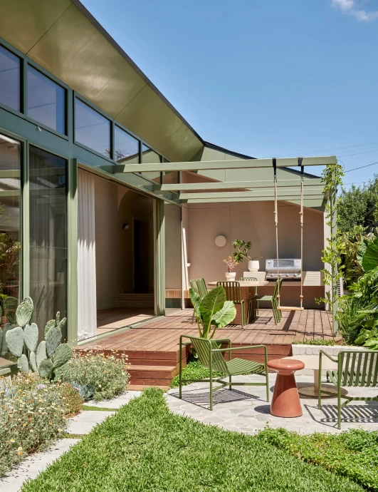 Дом дизайнера Элисон Льюис в пригороде Мельбурна, Австралия