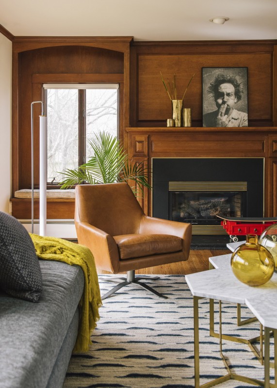 Гармоничный интерьер коттеджа в Бруклине Гармоничный интерьер коттеджа в Бруклине