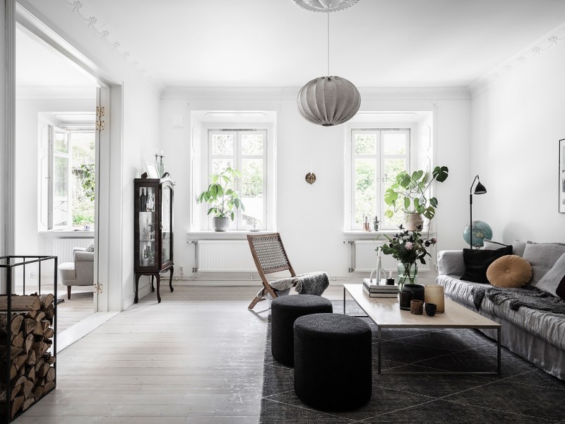 Хорошо оборудованные апартаменты с очаровательными деталями Хорошо оборудованные апартаменты с очаровательными деталями