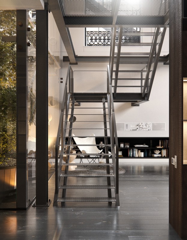 Изысканный лофт в Нью-Йорке Изысканный лофт в Нью-Йорке