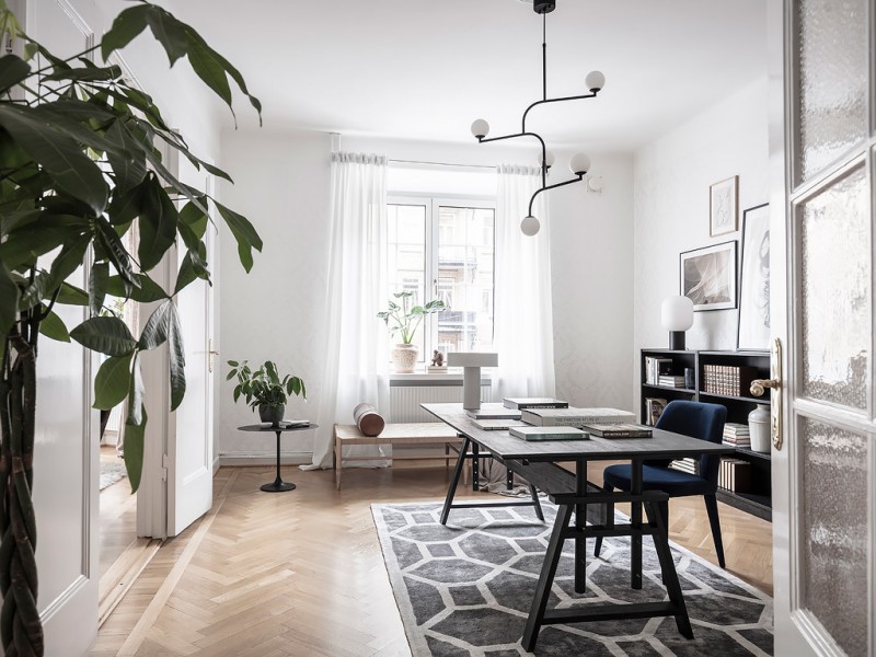 Очаровательная квартира площадью 128 м2 в Гётеборге, Швеция