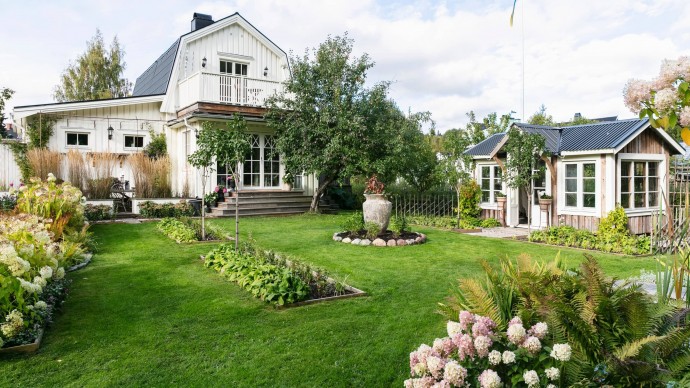 Загородный дом 1920-х годов в Евлеборге, Швеция