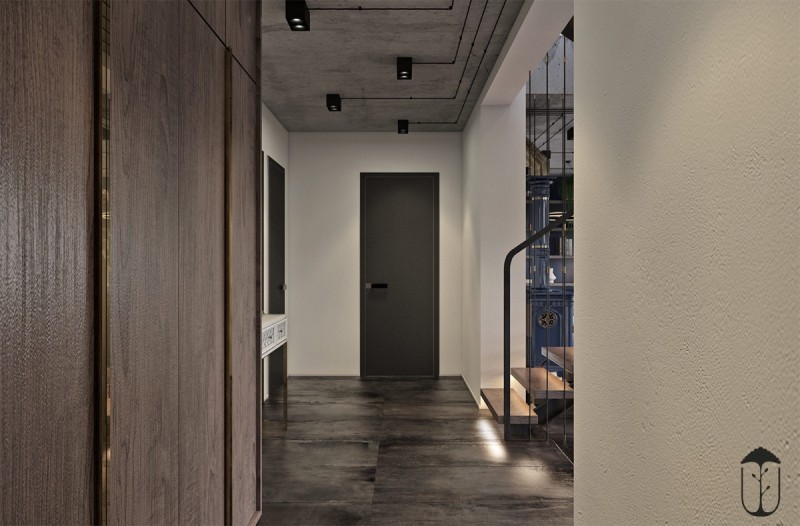 Двухуровневая квартира в Вильнюсе, Литва