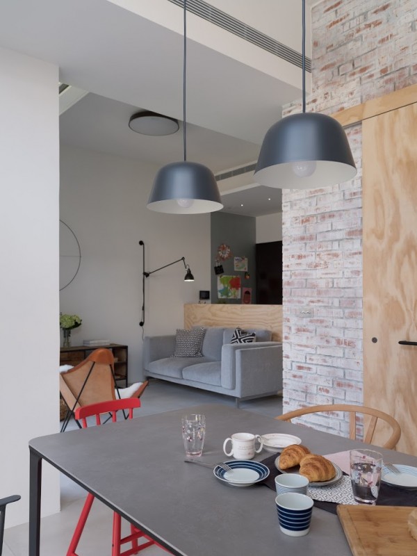 Двухуровневые апартаменты в Тайбэе