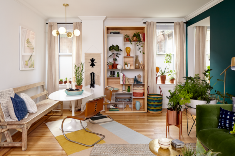 Богемная атмосфера апартаментов в Филадельфии Богемная атмосфера апартаментов в Филадельфии