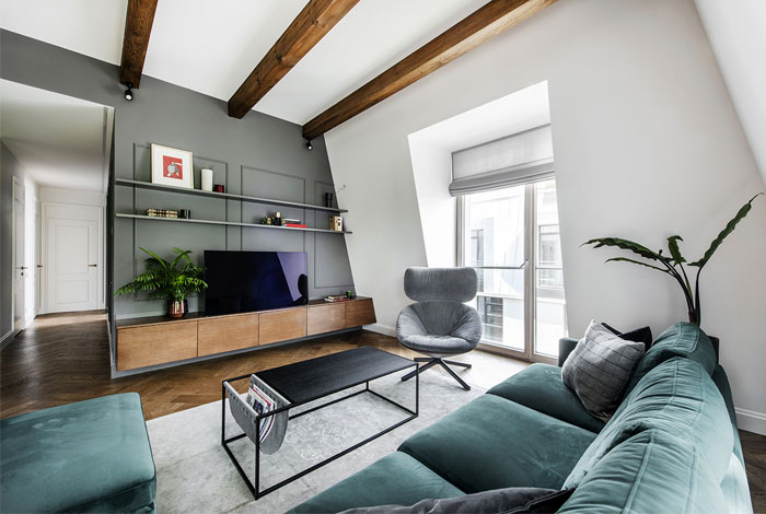 Элегантная атмосфера квартиры в Вильнюсе Элегантная атмосфера квартиры в Вильнюсе