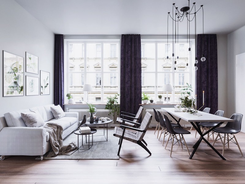 Квартира в скандинавском стиле