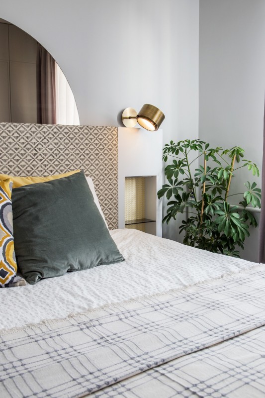 Легкий свежий интерьер апартаментов в Стамбуле