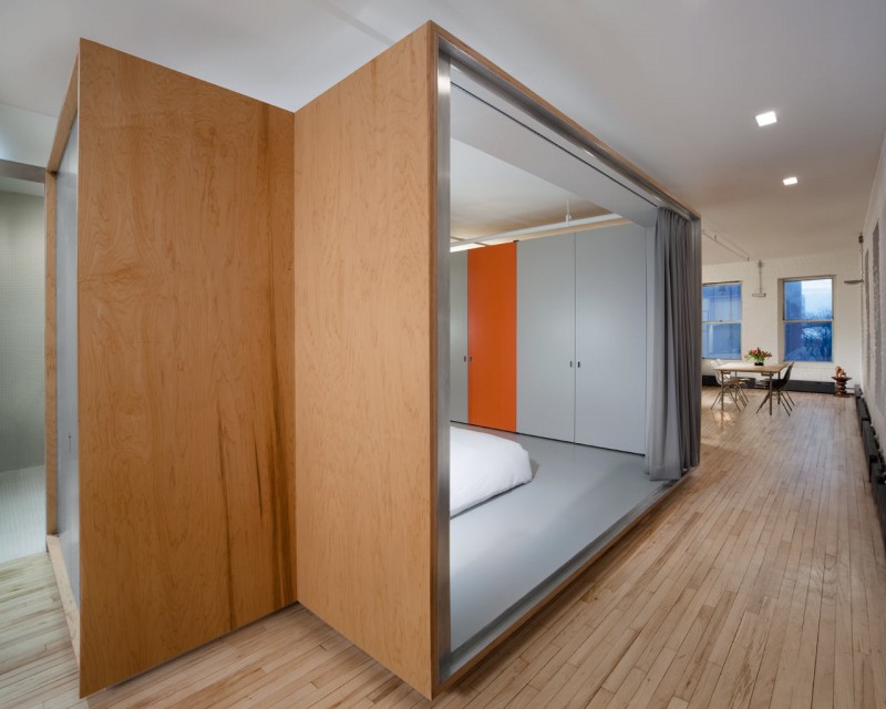 Многофункциональный интерьер уютных апартаментов