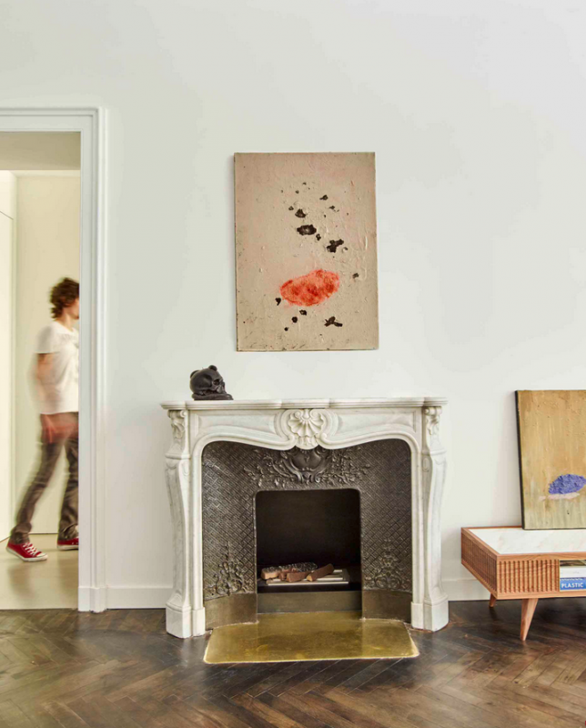 Элементы декора в стиле 50-х в апартаментах в Турине, Италия Элементы декора в стиле 50-х в апартаментах в Турине, Италия