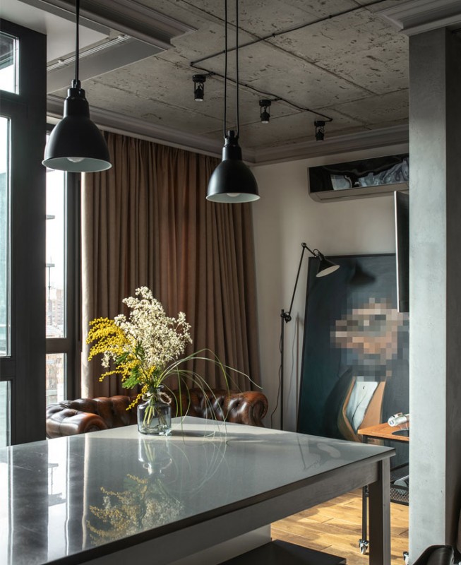 Интерьер апартаментов для молодой пары