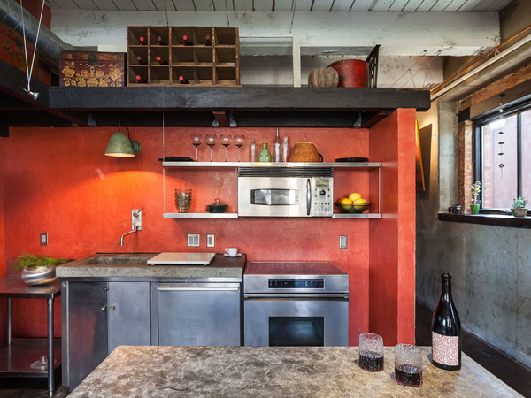 Интерьер лофта в стиле "ваби-саби"