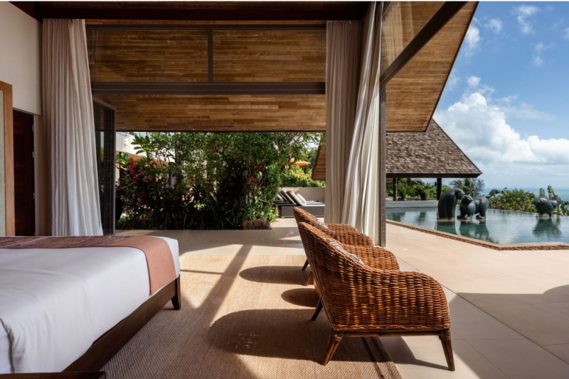 Интерьер резиденции на острове Самуи