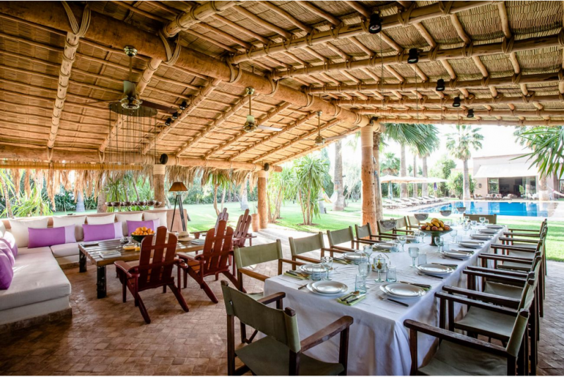 Изысканная вилла недалеко от Марракеша, Марокко