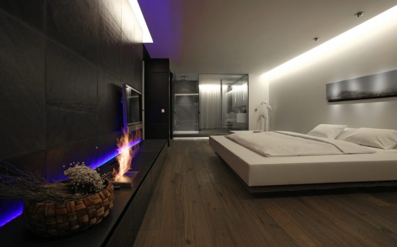 Контрастный интерьер квартиры в Стамбуле