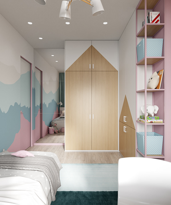 Современный интерьер – квартира в теплых тонах