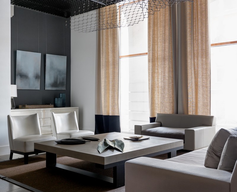 Комфортная зона отдыха в шоуруме