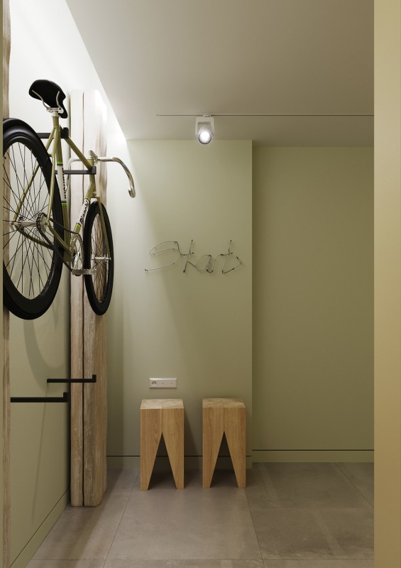 Квартира, оформленная в пастельных тонах