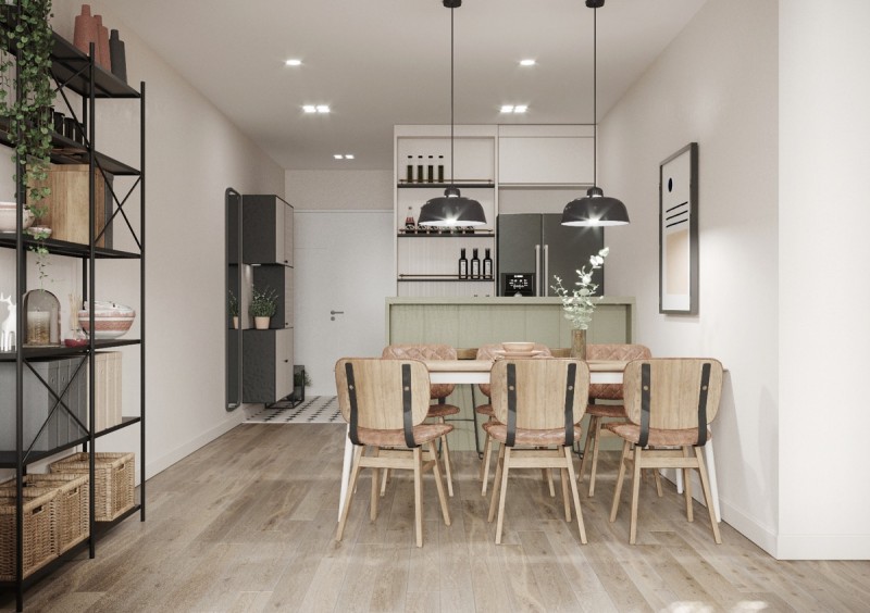 Квартира в скандинавском стиле