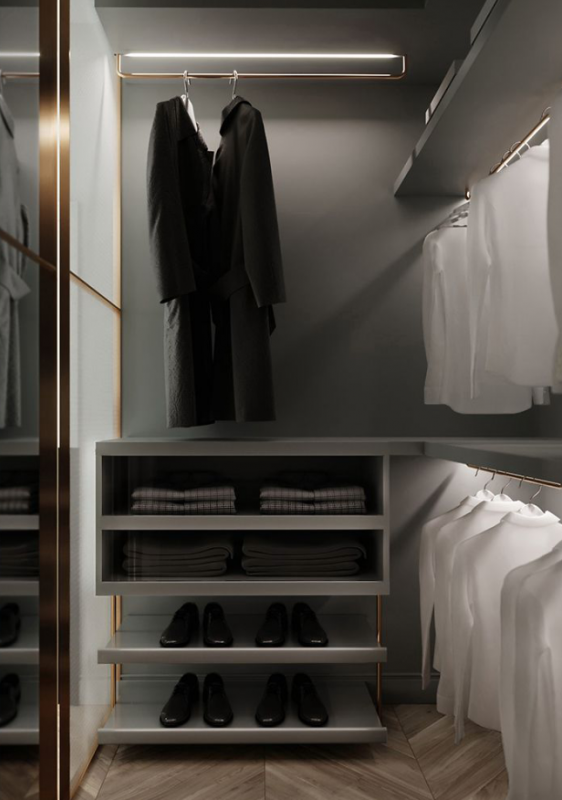 Проект просторных апартаментов в Киеве