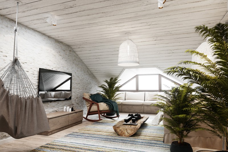 Стильная квартира в черно-белых тонах