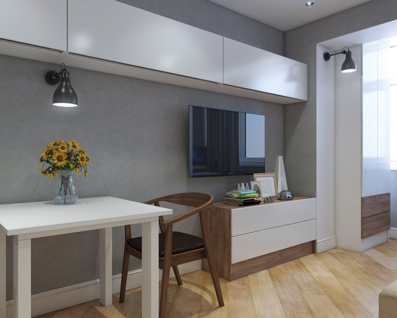 Интерьер квартиры-студии