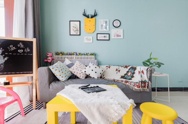 Яркая квартира в городе Сиань, Китай Яркая квартира в городе Сиань, Китай