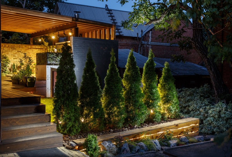 Комфортная терраса загородного дома