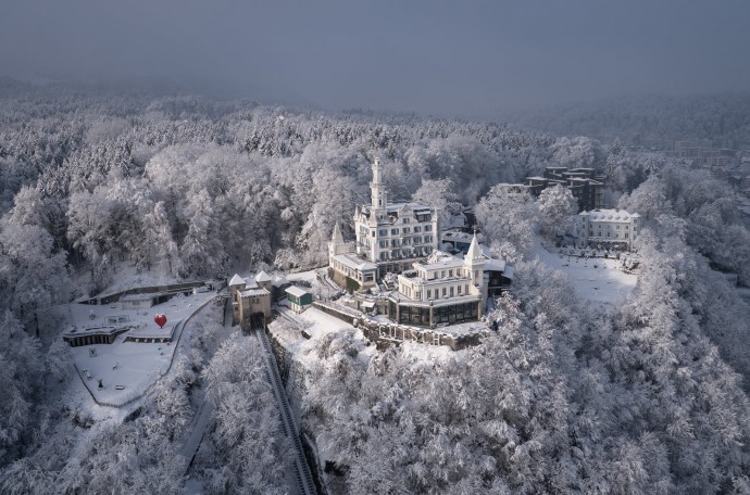 Отель Château Gütsch в Люцерне, Швейцария