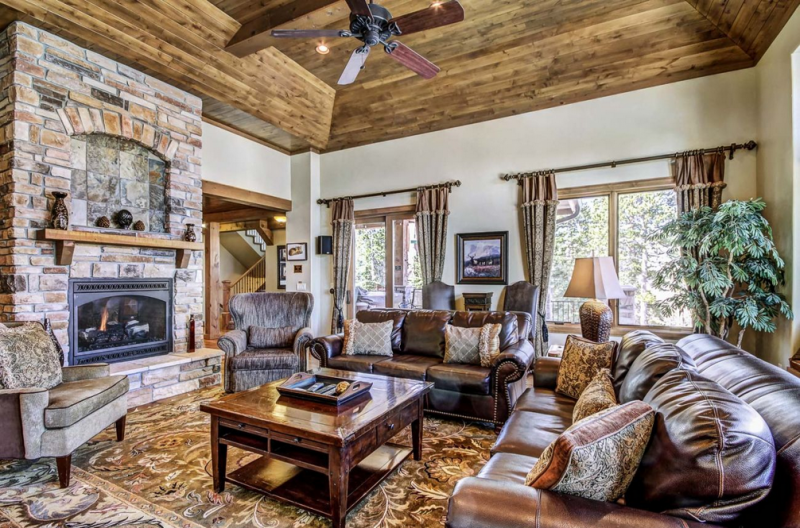 Роскошная лыжная вилла, расположенная в Колорадо