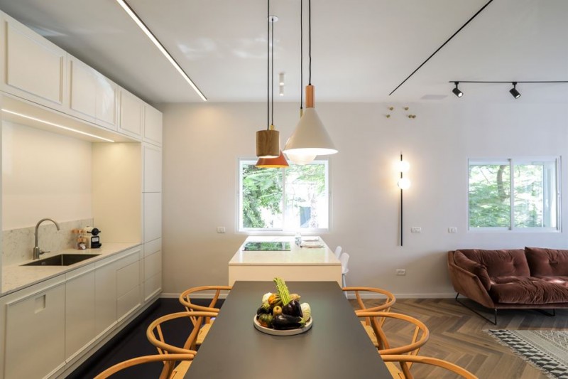 Скандинавский стиль в приморской квартире в Тель-Авиве