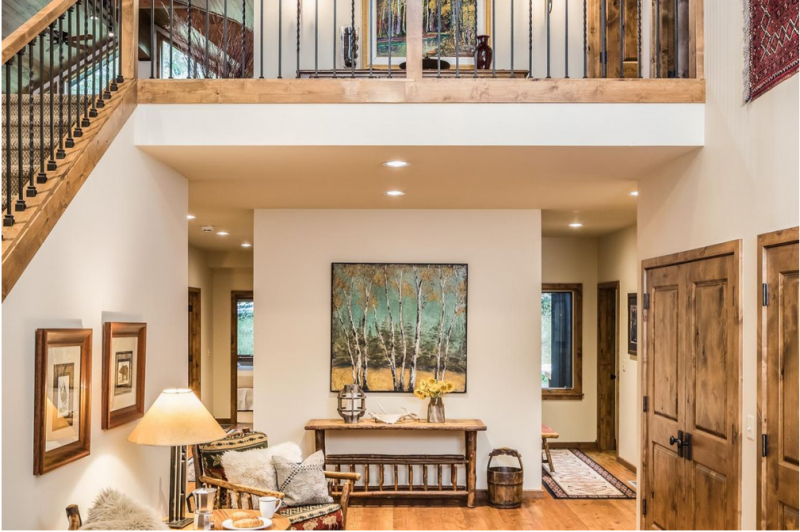 Современный дом-шале в Титон-Вилидж, Вайоминг